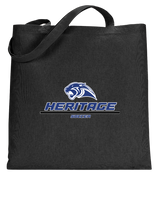 Heritage HS Boys Soccer Split - Tote Bag