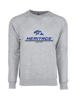 Heritage HS Boys Soccer Split - Crewneck Sweatshirt
