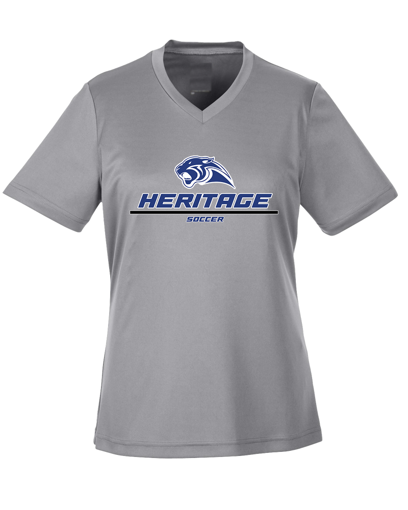 Heritage HS Boys Soccer Split - Womens Performance Shirt
