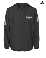 Heritage HS Volleyball Nation - Mens Adidas Full Zip Jacket