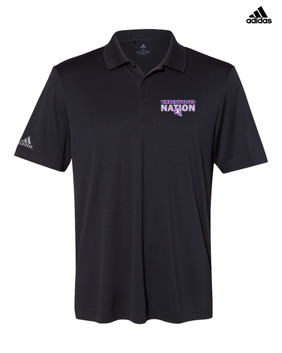 Heritage HS Volleyball Nation - Mens Adidas Polo