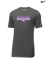 Heritage HS Volleyball Nation - Mens Nike Cotton Poly Tee