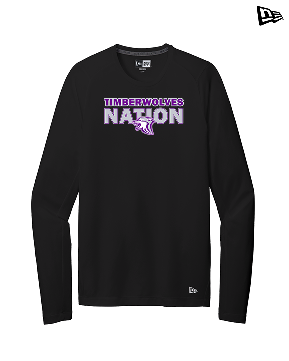 Heritage HS Volleyball Nation - New Era Performance Long Sleeve