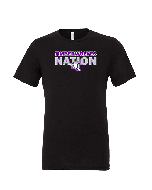 Heritage HS Volleyball Nation - Tri-Blend Shirt