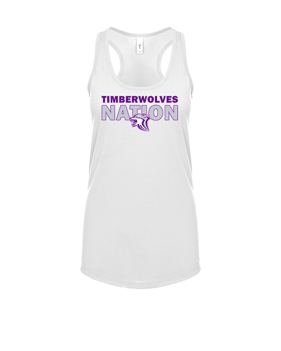 Heritage HS Volleyball Nation - Womens Tank Top