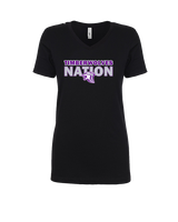 Heritage HS Volleyball Nation - Womens V-Neck