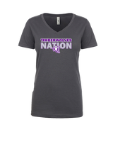 Heritage HS Volleyball Nation - Womens V-Neck