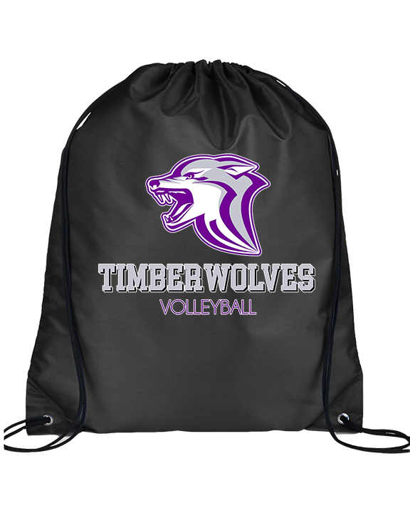 Heritage HS Volleyball Shadow - Drawstring Bag