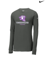 Heritage HS Volleyball Shadow - Mens Nike Longsleeve