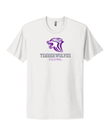 Heritage HS Volleyball Shadow - Mens Select Cotton T-Shirt