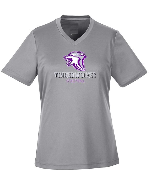 Heritage HS Volleyball Shadow - Womens Performance Shirt