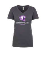 Heritage HS Volleyball Shadow - Womens Vneck