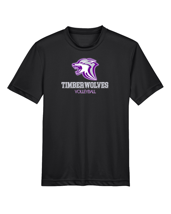 Heritage HS Volleyball Shadow - Youth Performance Shirt