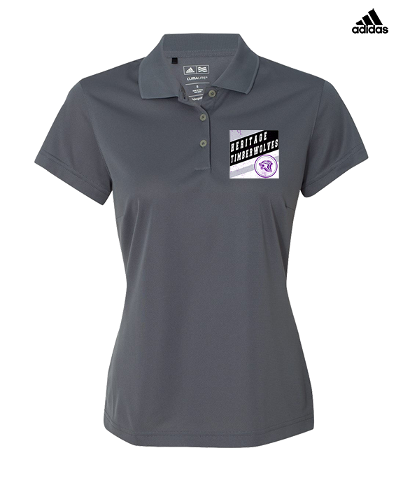Heritage HS Volleyball Square - Adidas Womens Polo