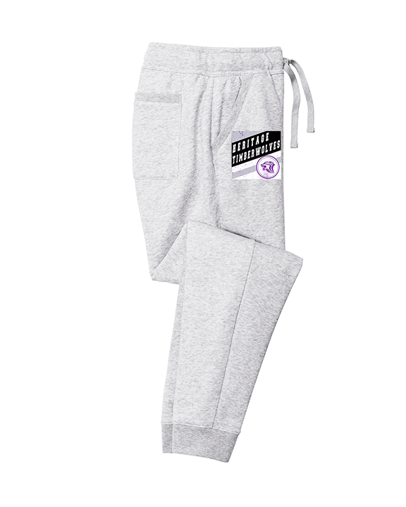 Heritage HS Volleyball Square - Cotton Joggers