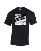 Heritage HS Volleyball Square - Cotton T-Shirt