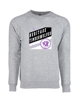 Heritage HS Volleyball Square - Crewneck Sweatshirt