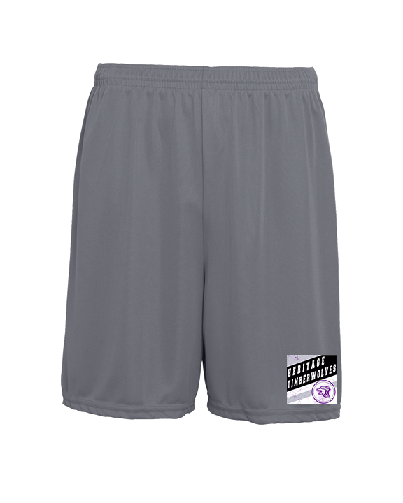 Heritage HS Volleyball Square - Mens 7inch Training Shorts