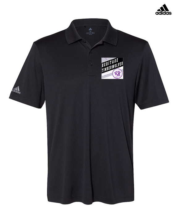 Heritage HS Volleyball Square - Mens Adidas Polo