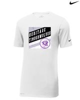 Heritage HS Volleyball Square - Mens Nike Cotton Poly Tee