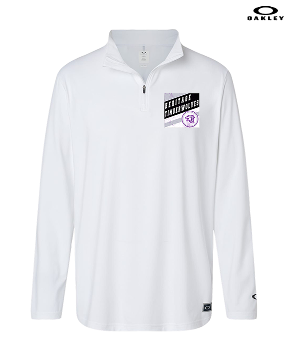 Heritage HS Volleyball Square - Mens Oakley Quarter Zip