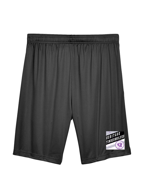 Heritage HS Volleyball Square - Mens Training Shorts with Pockets