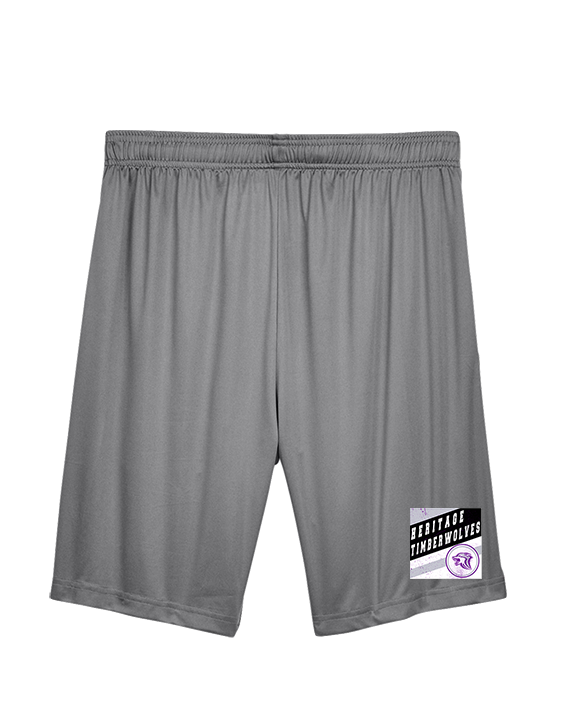 Heritage HS Volleyball Square - Mens Training Shorts with Pockets
