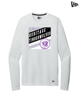 Heritage HS Volleyball Square - New Era Performance Long Sleeve