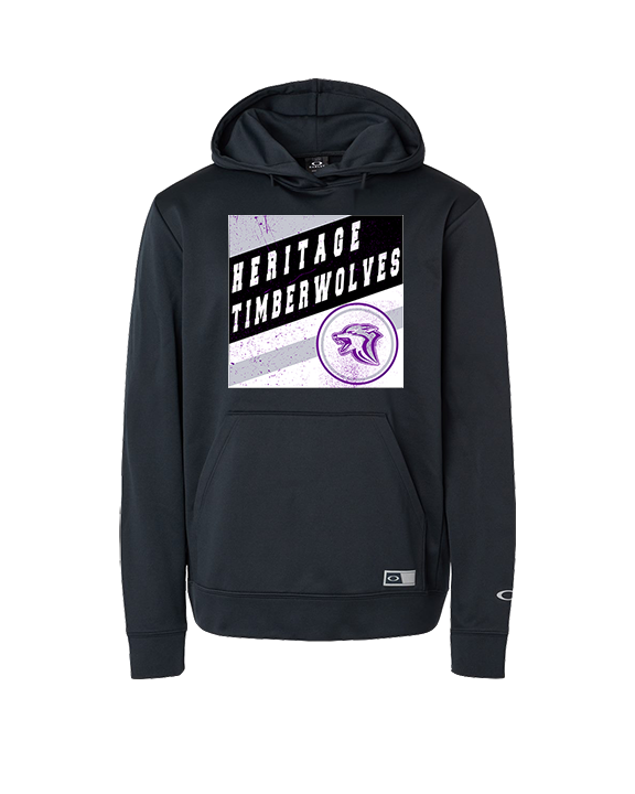 Heritage HS Volleyball Square - Oakley Performance Hoodie