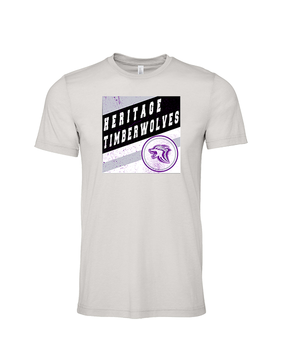 Heritage HS Volleyball Square - Tri-Blend Shirt