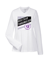 Heritage HS Volleyball Square - Womens Performance Longsleeve