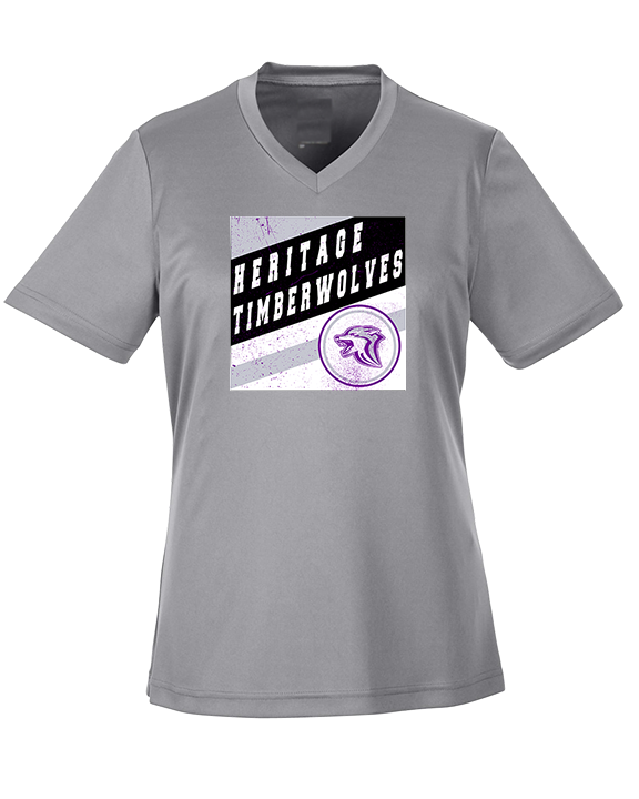 Heritage HS Volleyball Square - Womens Performance Shirt