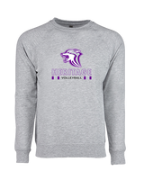 Heritage HS Volleyball Stacked - Crewneck Sweatshirt