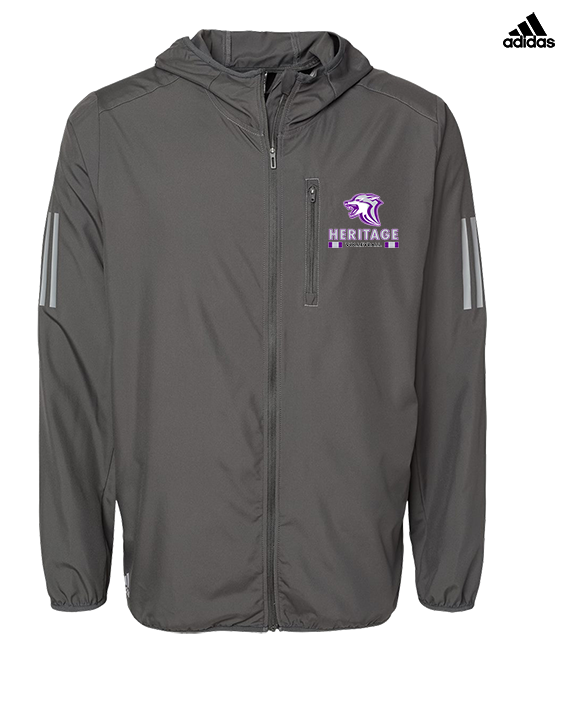 Heritage HS Volleyball Stacked - Mens Adidas Full Zip Jacket