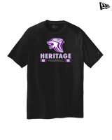 Heritage HS Volleyball Stacked - New Era Performance Shirt