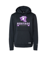 Heritage HS Volleyball Stacked - Oakley Performance Hoodie