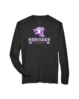 Heritage HS Volleyball Stacked - Performance Longsleeve
