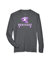 Heritage HS Volleyball Stacked - Performance Longsleeve
