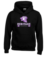 Heritage HS Volleyball Stacked - Unisex Hoodie