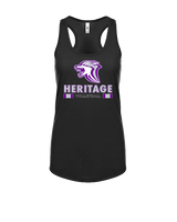 Heritage HS Volleyball Stacked - Womens Tank Top
