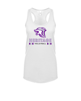 Heritage HS Volleyball Stacked - Womens Tank Top