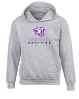 Heritage HS Volleyball Stacked - Youth Hoodie