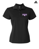 Heritage HS Volleyball Strong - Adidas Womens Polo