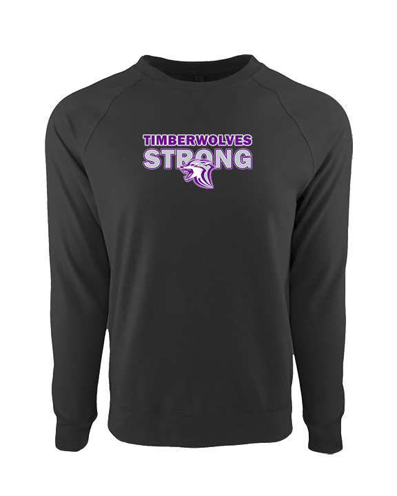 Heritage HS Volleyball Strong - Crewneck Sweatshirt