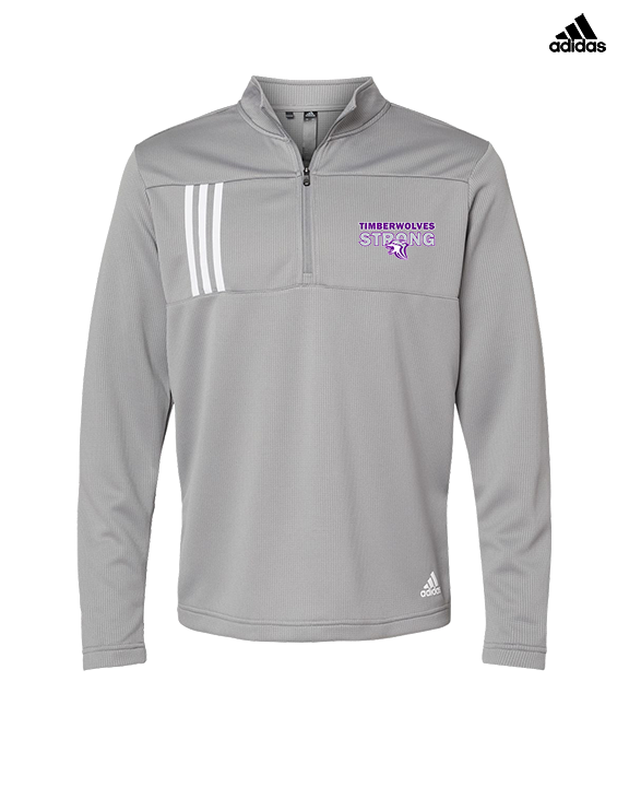 Heritage HS Volleyball Strong - Mens Adidas Quarter Zip