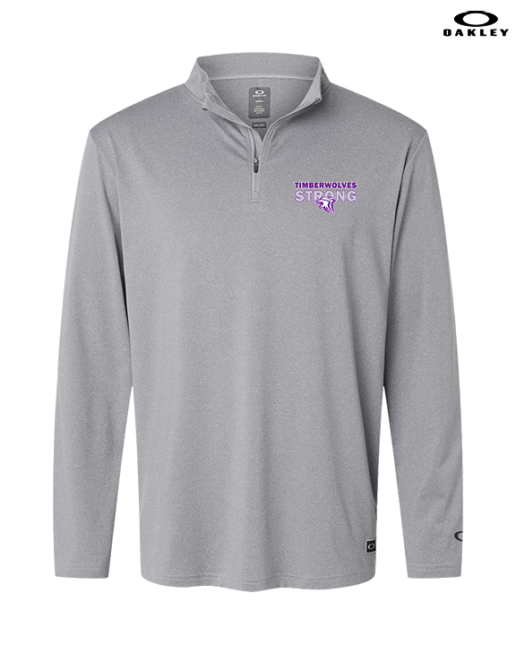 Heritage HS Volleyball Strong - Mens Oakley Quarter Zip