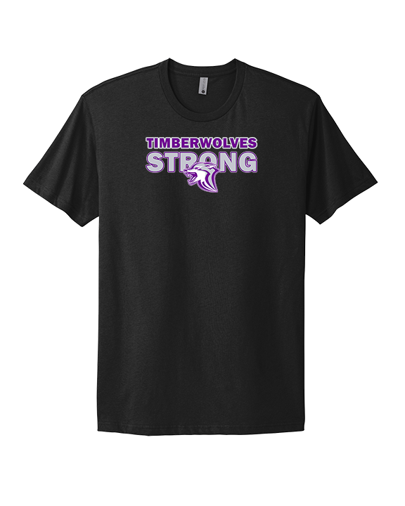 Heritage HS Volleyball Strong - Mens Select Cotton T-Shirt