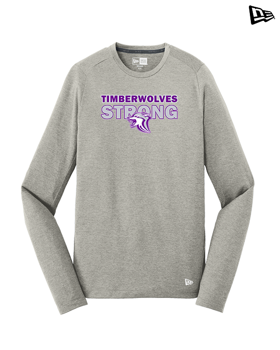 Heritage HS Volleyball Strong - New Era Performance Long Sleeve