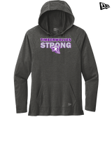 Heritage HS Volleyball Strong - New Era Tri-Blend Hoodie