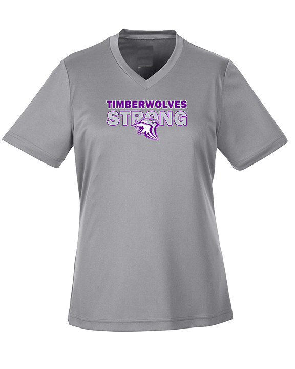 Heritage HS Volleyball Strong - Womens Performance Shirt